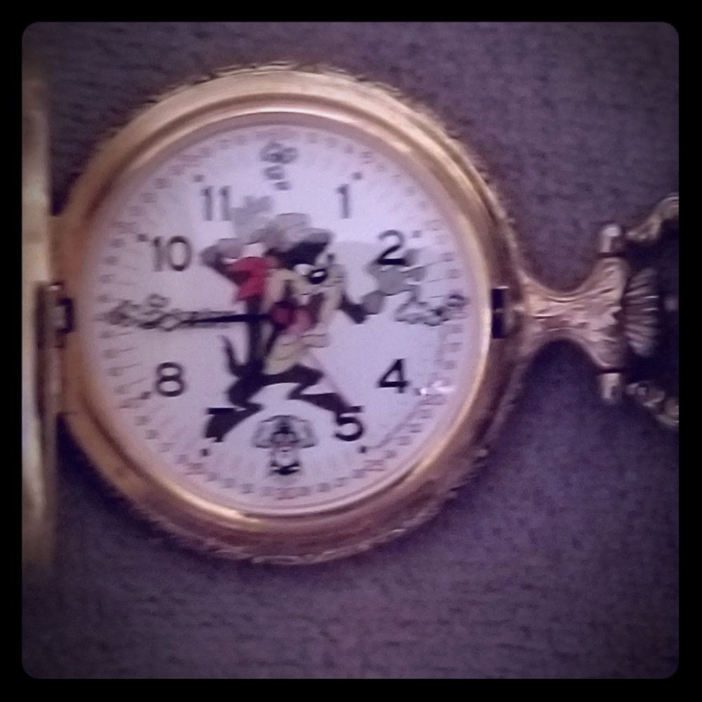 Looney Toons musical pocket watch